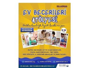 Gençler, bu atölye ile mesken maharetlerini geliştirecek