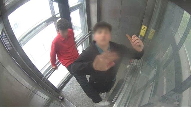 Gençlerden üzücü davranış; kamu malına ziyan