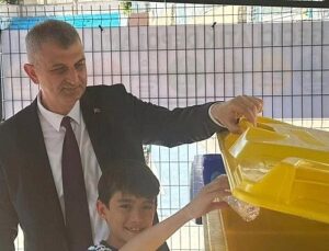 Gölcük Belediyesi’nden öğrencilere sıfır atık eğitim alanı