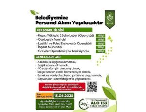 İnegöl Belediyesi 5 Farklı Alanda İşçi Alımı Yapacak