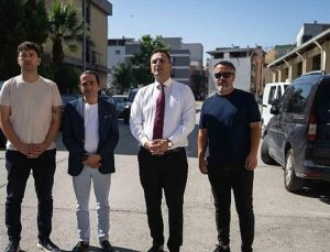Işıkkent’te estetik ve konforlu yolun birinci adımı atıldı