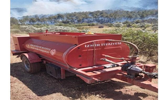 İzmir’de yangın ve fırtına teyakkuzu