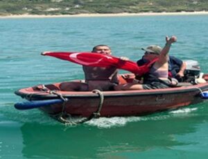 İzmir’in gururu Tuna bir kere daha tarih yazdı