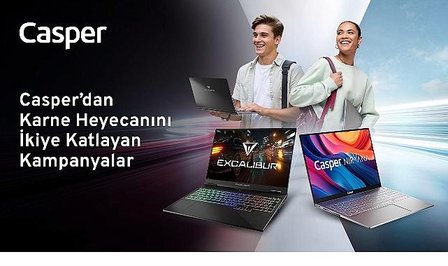 Karne coşkusu teknoloji ile buluştu Casper’dan karne heyecanını ikiye katlayan kampanyalar