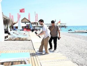 Kemer tanıtım çekimleri devam ediyor