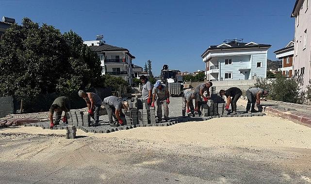 Kemer’de altyapı çalışmaları
