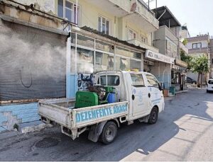 Konak’ta sivrisineklere karşı faal gayret