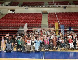 Konya Büyükşehir, Engelli Bireyler İçin Türkiye’de Birinci Defa Para Lazer Müsabakası Düzenledi