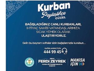 Kurban bağışları Büyükşehir ile muhtaçlık sahiplerine ulaşacak ​​​​​​​