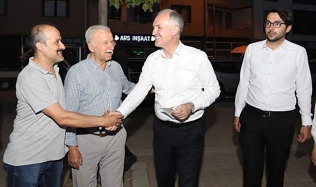 Lider Alper Taban Sinanbey’de Vatandaşlarla Buluştu