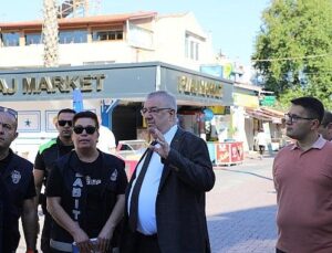 Lider Ertaş, Akçay’da incelemelerde bulundu