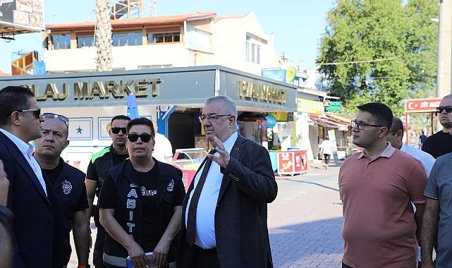 Lider Ertaş, Akçay’da incelemelerde bulundu