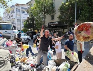 Lider Görkem Duman vatandaşlarla çöp topladı