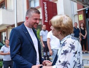 Lider Görkem Duman’dan huzurevi ziyareti