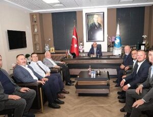 Lider Şadi Özdemir’den Marmarabirlik’e güzel olsun ziyareti