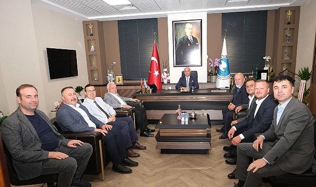 Lider Şadi Özdemir’den Marmarabirlik’e güzel olsun ziyareti