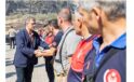 Lider Tugay yangından etkilenen vatandaşları ziyaret etti