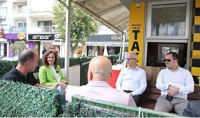 Lider Ünsal’dan taksi duraklarına bayram ziyareti