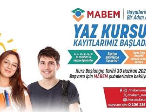 MABEM ve Online Dershane Yaz Kurslarına Müracaatlar Devam Ediyor