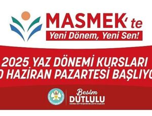 MASMEK’te Yaz Periyodu Kursları Başlıyor