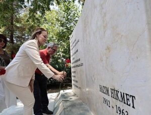 Nazım Hikmet Konak’ta anıldı