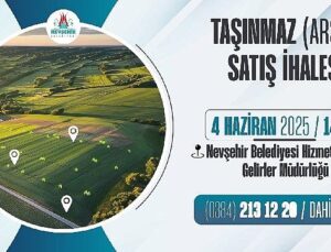 Nevşehir Belediyesi Taşınmaz Satış İhalesi