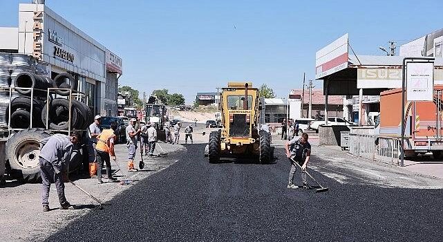 Nevşehir Belediyesi’nden Endüstri’de Asfalt Çalışması