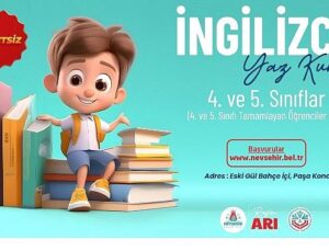 Nevşehir Belediyesi’nden İngilizce Yaz Kursu