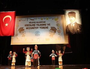 Nilüfer Belediyesi kreşlerinde yıl sonu heyecanı