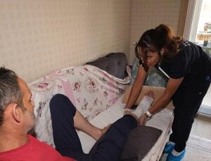 Nilüfer Belediyesi’nden muhtaçlık sahiplerine konutta sıhhat hizmeti