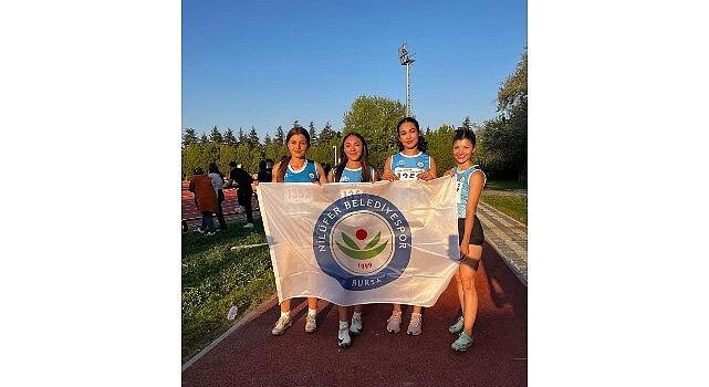 Nilüfer Belediyespor Atletizm Ekibi Muhteşem Lig’e yükseldi