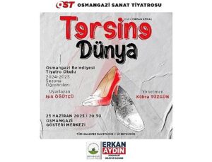 Osmangazi Belediyesi Tiyatro Okulu ‘Tersine Dünya’ ile izleyici karşısına çıkıyor