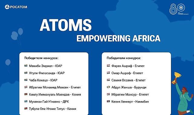 Rosatom, 8’incisi Düzenlenen “Afrika’yı Güçlendiren Atomlar” Görüntü Yarışı Kazananlarını Açıkladı