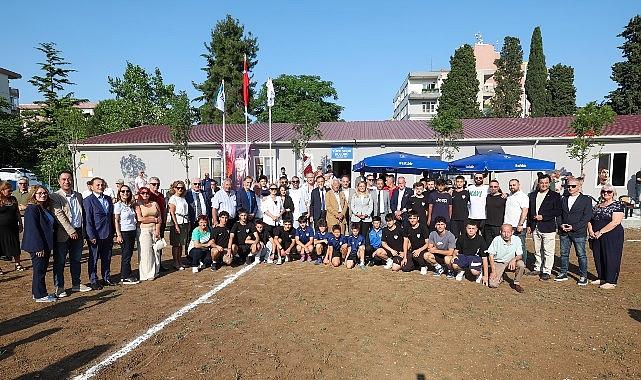 Türk Futboluna Yıldızlar Yetiştiren Aziz Spor’un Tesisi Yenilendi