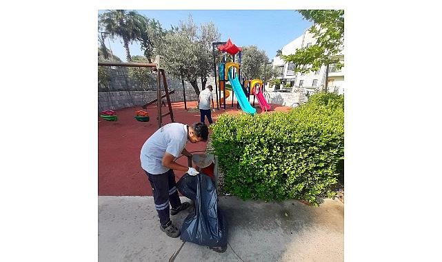 Urla’da bayram ve yaz dönemi için ağır mesai