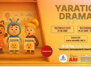 Yaratıcı Drama Kursu İçin Kayıtlar Başladı