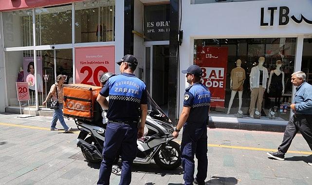 Yaya güvenliği için motosikletlilere sıkı kontrol