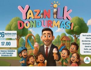 “Yazın Birinci Dondurması” Rasim Başkan’dan