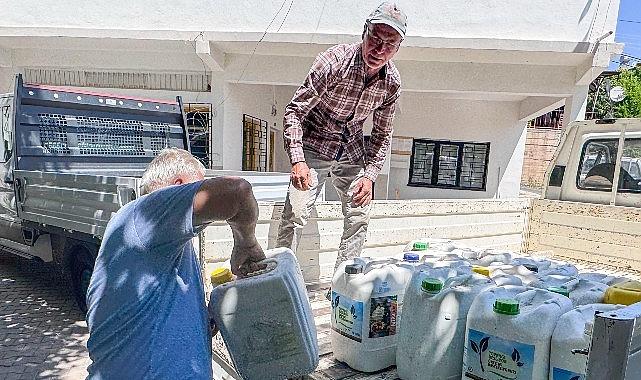 Yenişehir Belediyesinden çiftçiye organik gübre dayanağı