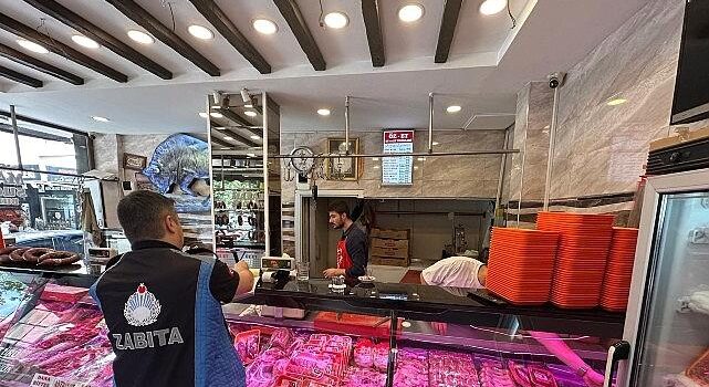 Zabıtadan Kasap Ve Sakatatçılara Kontrol