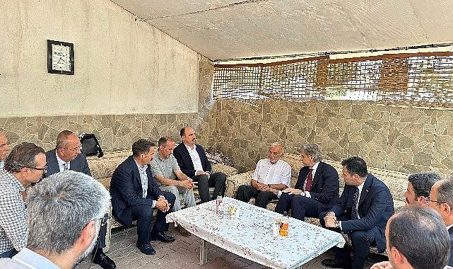 AK Parti Genel Lider Yardımcısı Demir Şehit Muharrem Can’ın Ailesini Ziyaret Etti