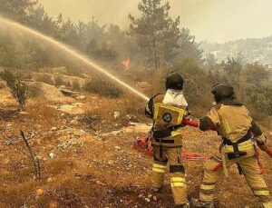 Akkuyu NGS itfaiye ünitesi, yangın söndürme çalışmalarına takviye verdi