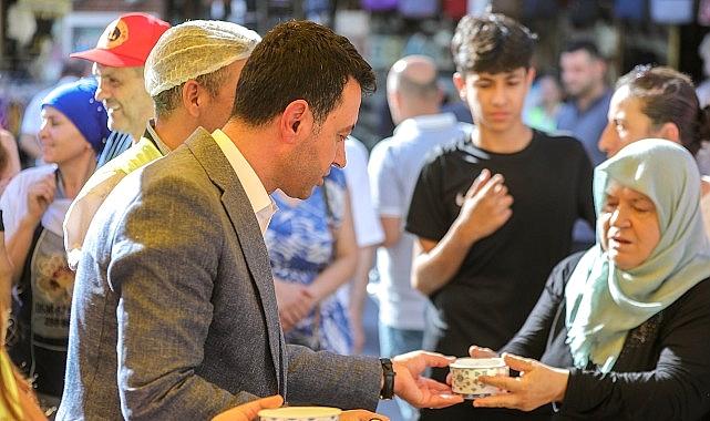 Bayraklı’da aşure rahmeti