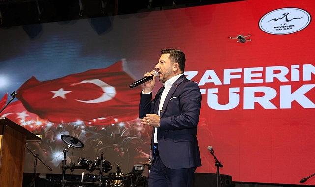 Belediye Başkanı Rasim Arı “Biz Türk Milletiyiz, Hiçbir Vakit Bizi Diz Çöktüren Olmamıştır”