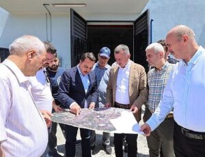 Büyükakın, Cumaköy ve Ovacık’taki altyapı çalışmalarını inceledi