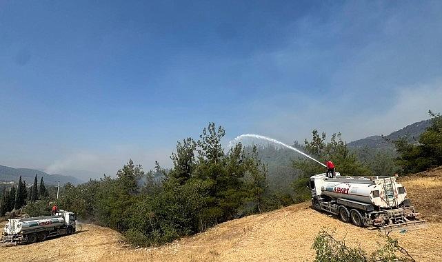 Büyükşehir A Kadrosu, yangınlar için seferber oldu