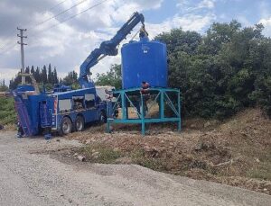 Büyükşehir’den Taral-Tanker Dolum Tesisleriyle Hem Üreticiye Dayanak Hem Yangına Karşı Garanti