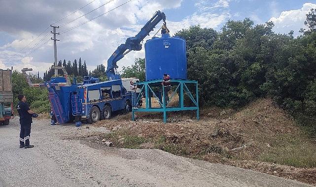 Büyükşehir’den Taral-Tanker Dolum Tesisleriyle Hem Üreticiye Dayanak Hem Yangına Karşı Garanti