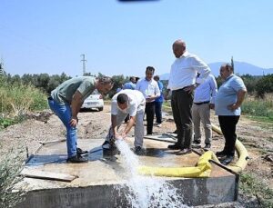 Büyükşehir’den Tiyenli Mahallesi’ne Yeni İçme Suyu Sondajı