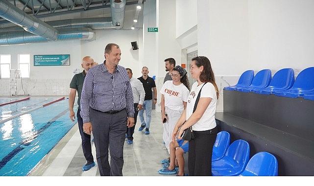 Dev Tesis Yüzme Kurslarıyla Faaliyete Başladı